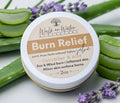 Burn Relief ~ 100% Pure Herb-infused Tallow Salve 2oz