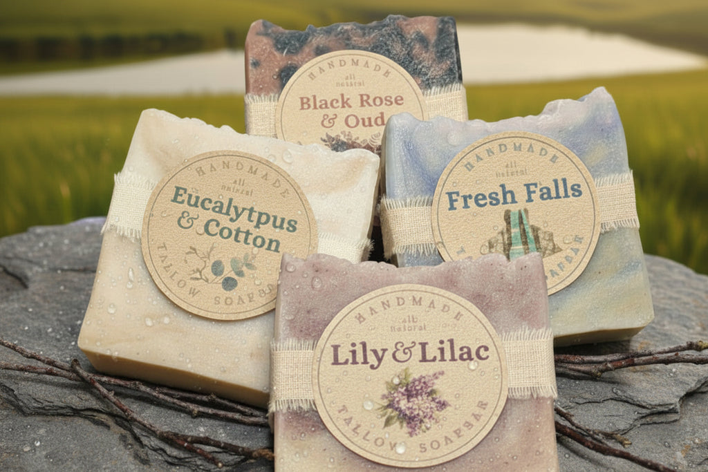 Seasonal Blends ~ Nature Inspired Aromatic Tallow Soapbars