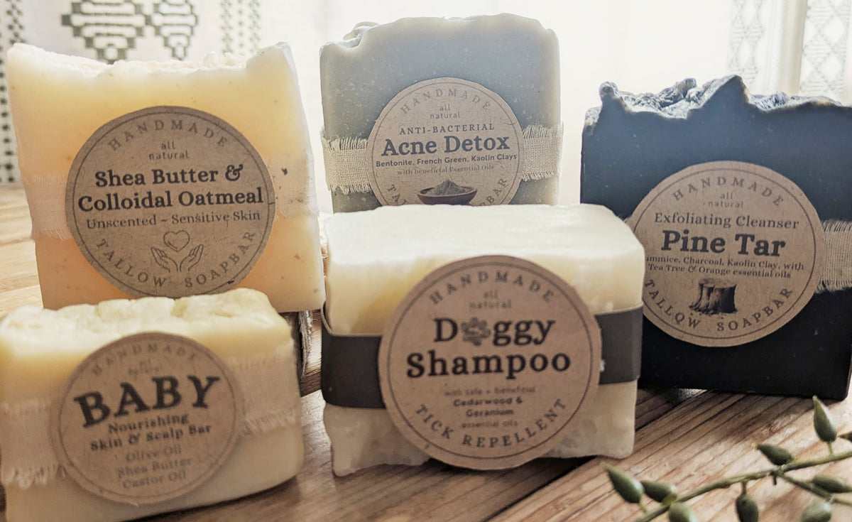 Specialty Blends ~ Family Skincare Tallow Soapbars